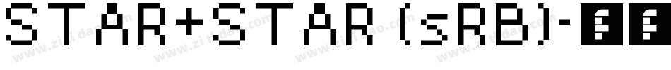 STAR+STAR (sRB)字体转换